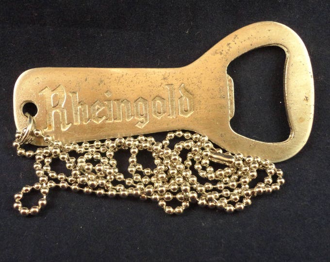 Vintage 1940s Cool Hand Lukestyle Rheingold Beer Bottle Opener