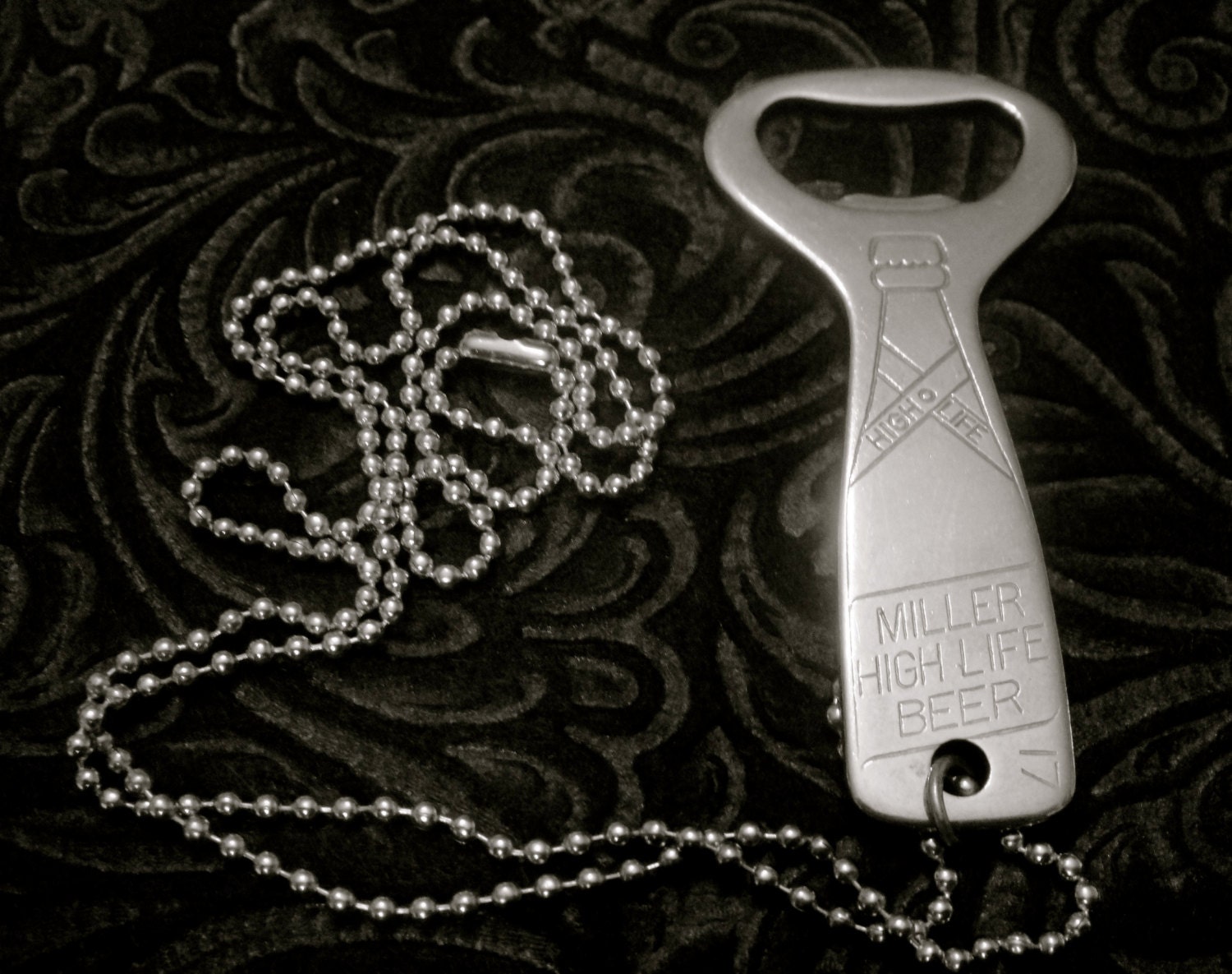 Beer Bottle Opener Necklace Cool Hand Luke Cool Vintage 1940s