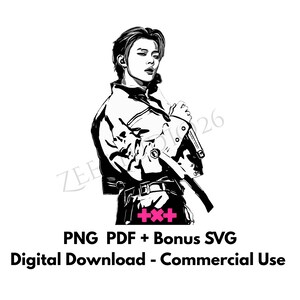 Yeonjun TXT Kpop PNG PDF for aesthetics diy merch  (Digital Download)