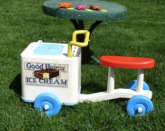ice cream truck ride on toy