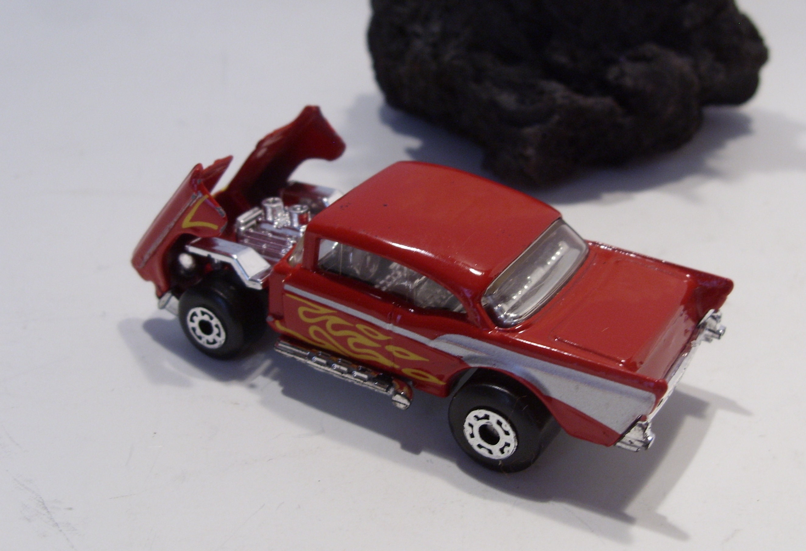1970 Matchbox Superfast '57 Chevy: Red With Flame Decals - Etsy