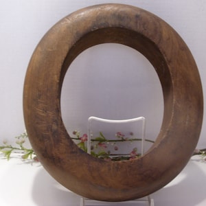 Antique Wooden Hat Mold Mold Number 1046 Size 6 3/4 with the Letters PACD 2 5/8 Antique Millinery Hat Mold Use to Make Hats or For Display