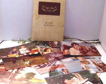 Folleto con selección de imágenes del calendario Style Rite Vintage