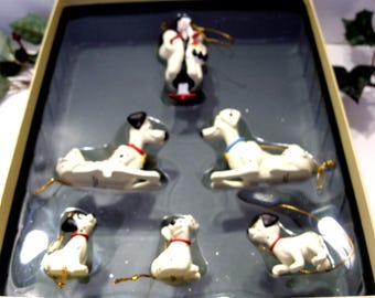 Disney Vintage Storybook Ornaments 101 Dalmations (6)