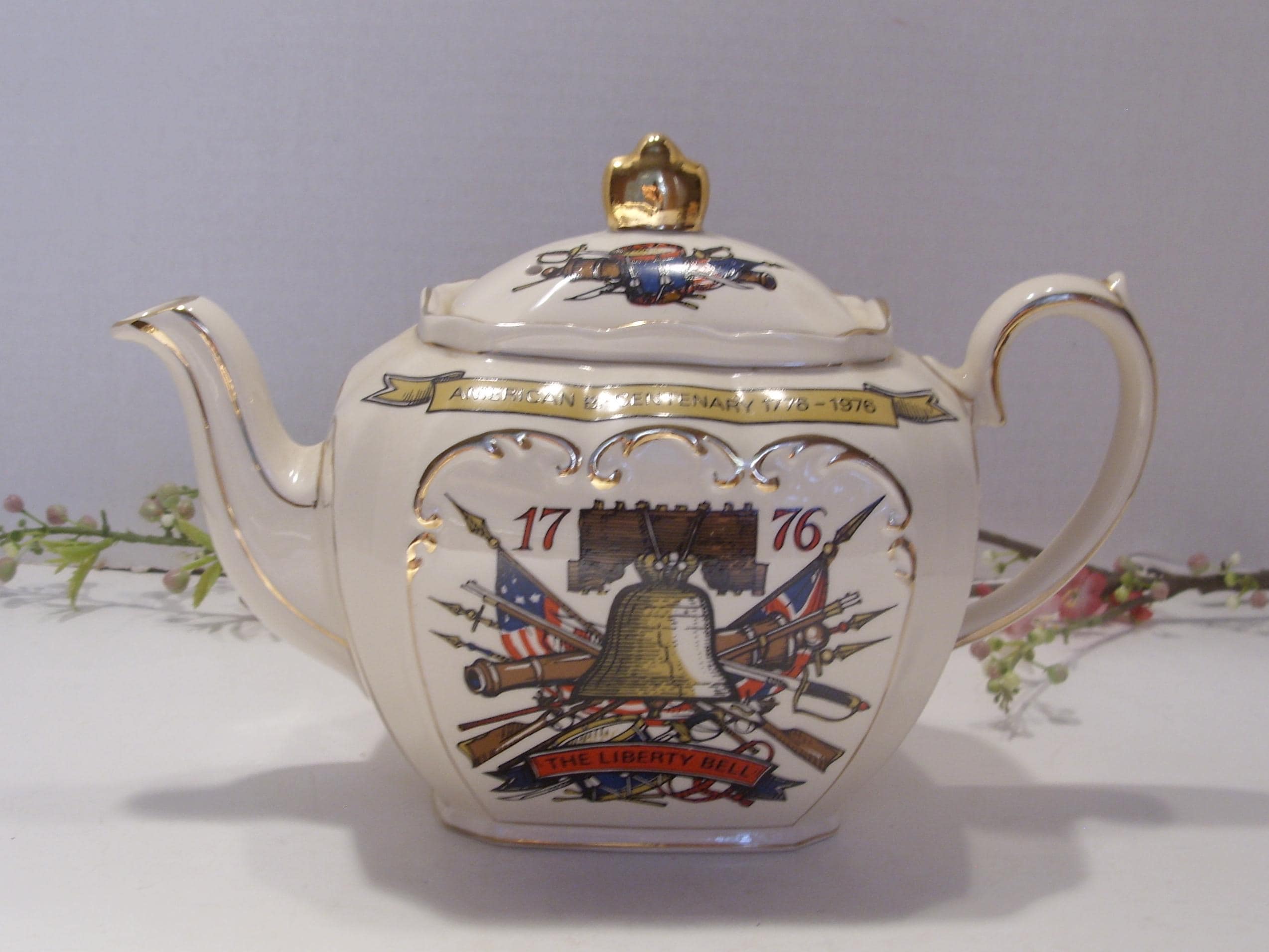 Sadler 1776 English Teapot: American Bicentennial Commemorative - Etsy