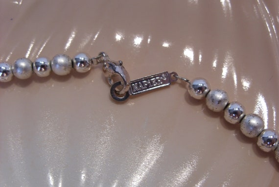Vintage Napier Silver Chain Necklace 15
