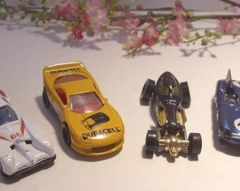 Vintage Hot Wheels Racing Car Set: 1990s Die-Cast Toy Cars