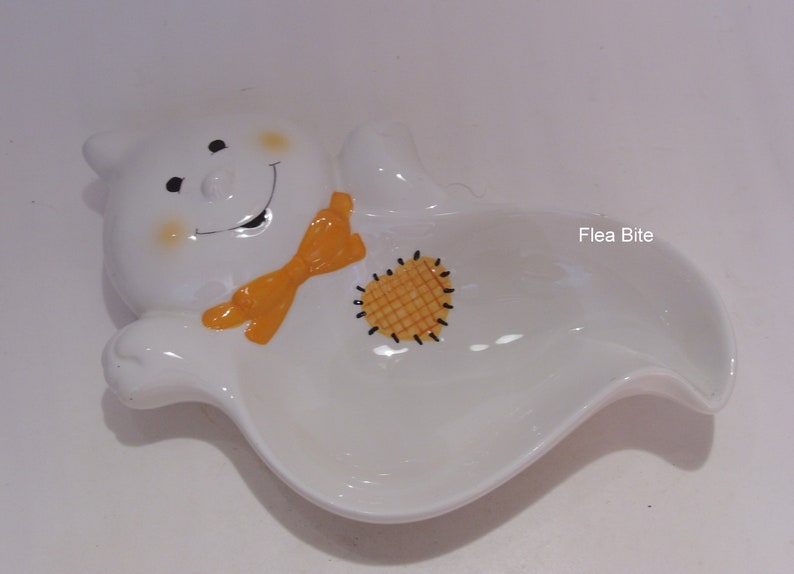 Hallmark Halloween Ghost Vintage Candy Dish Holiday Home Etsy