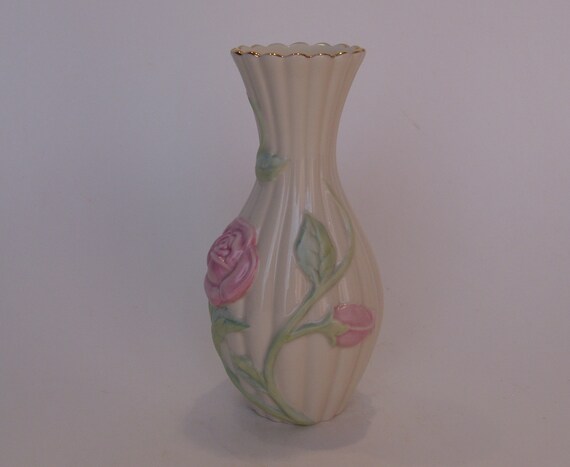 Lenox Sentimental Rose Vase, Fine China With 24K Gold - Etsy