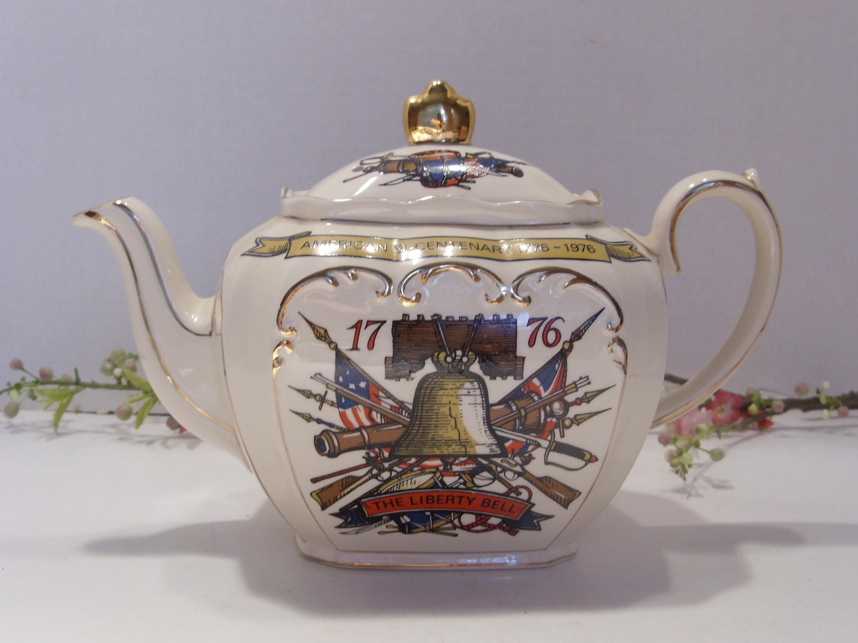 Sadler 1776 English Teapot: American Bicentennial Commemorative - Etsy