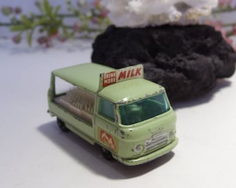 Lesney Vintage Toy Car Truck Green Commer Bottle Float Milk Truck No 21 Made in England Collectible Toy Vehicle Truck