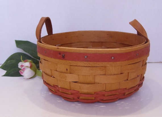 Longaberger 1995 Mother's Day Basket: Handwoven Collectible Decor