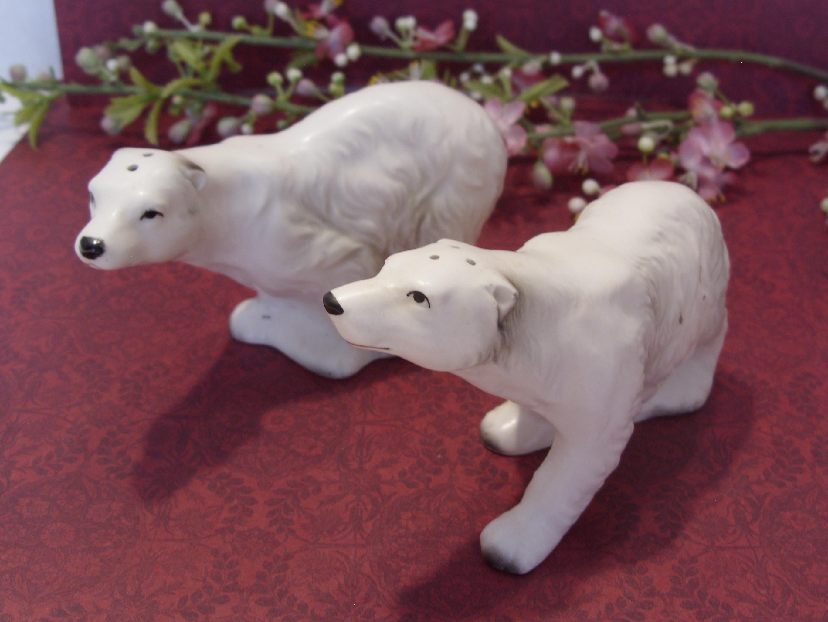 Vintage Ceramic Polar Bear - Etsy Canada