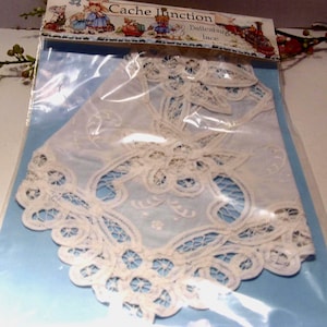 Victorian Battenburg Lace Insert 100% Cotton Vintage Cache Junction