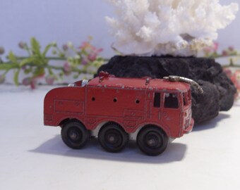 Vintage Lesney Foamite Crash Tender: Red Toy Truck, Made in