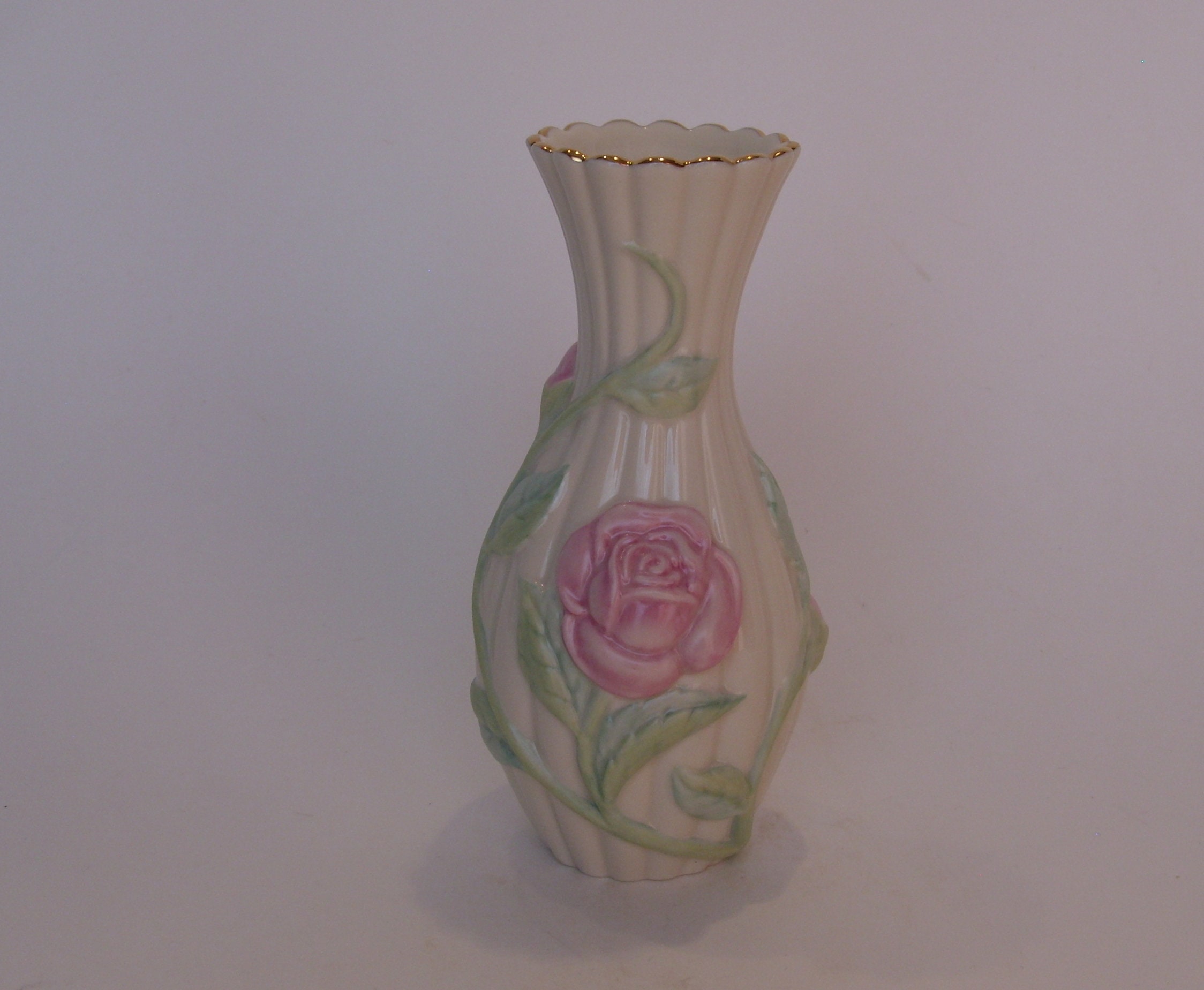 Lenox Sentimental Rose Vase, Fine China With 24K Gold - Etsy