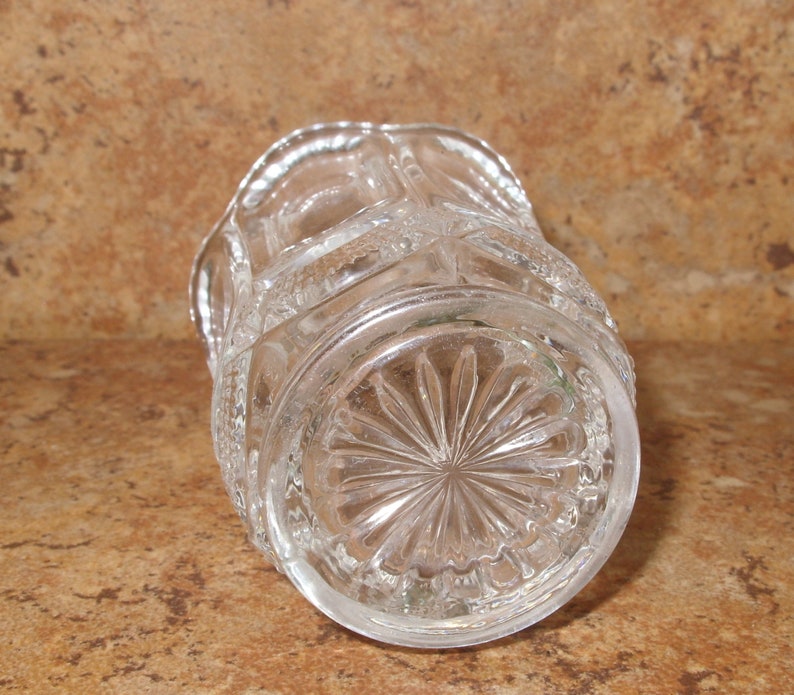 Clear EPG Scalloped Toothpick Holder Vintage Glass Toothpick Etsy
