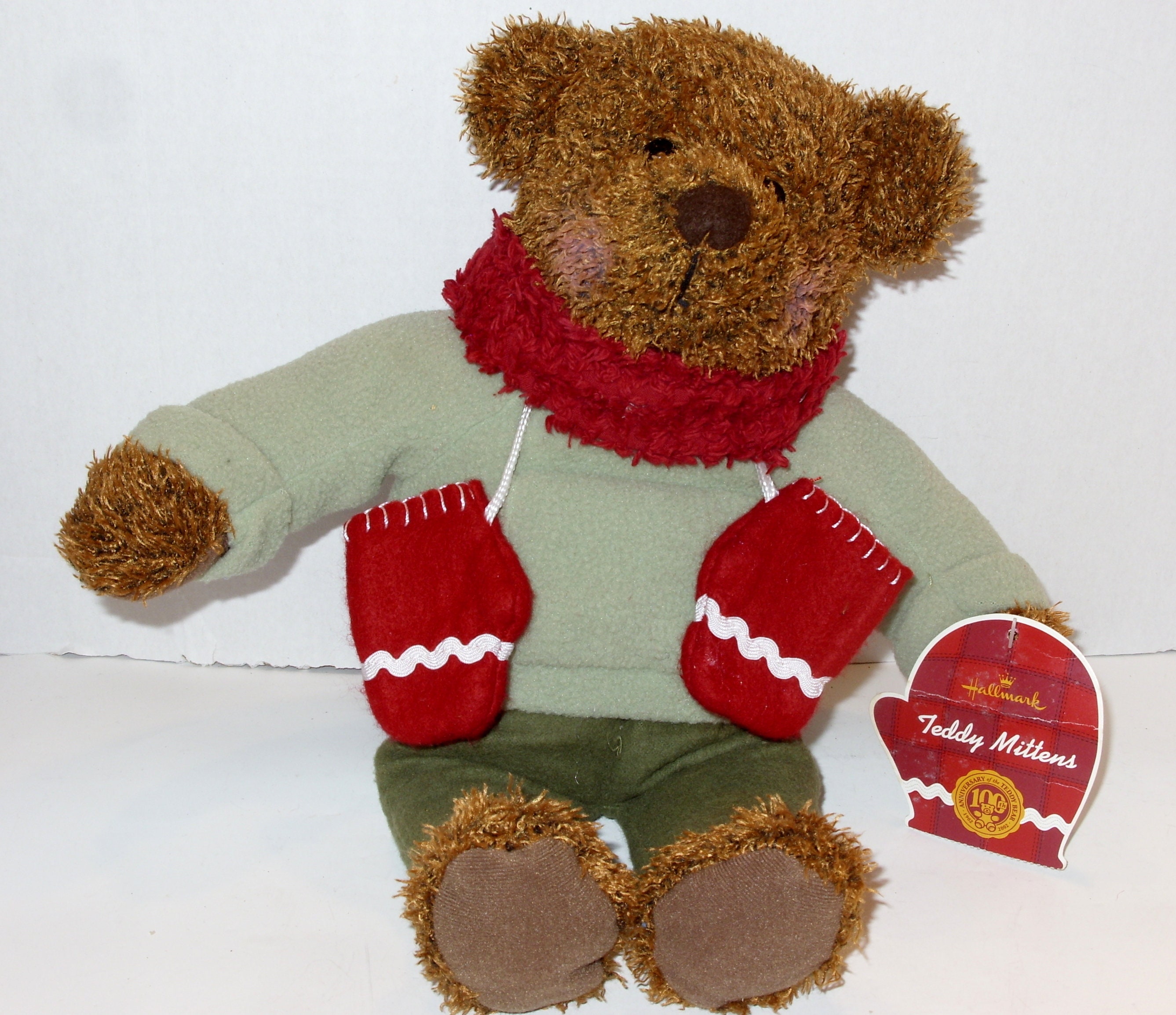teddy mittens