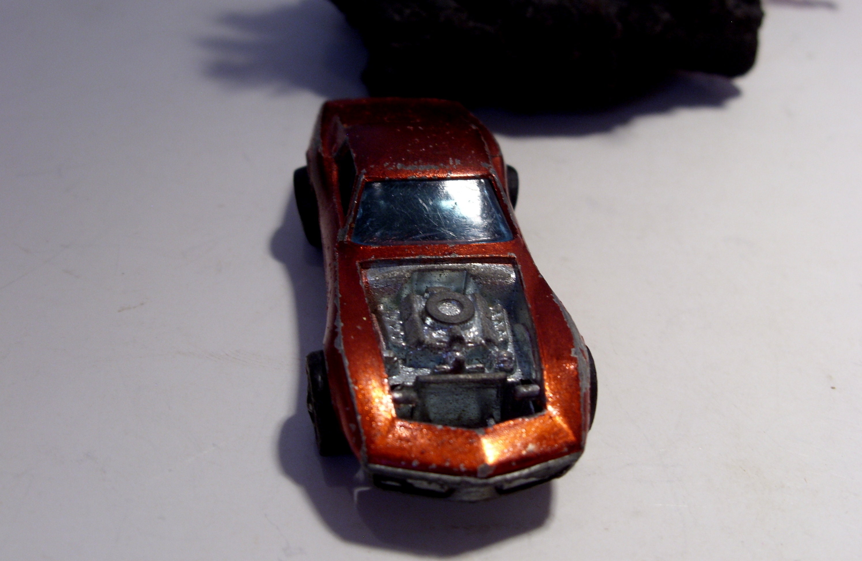 Vintage 1967 Hot Wheels Corvette: Red Line Wheels, Hong Kong