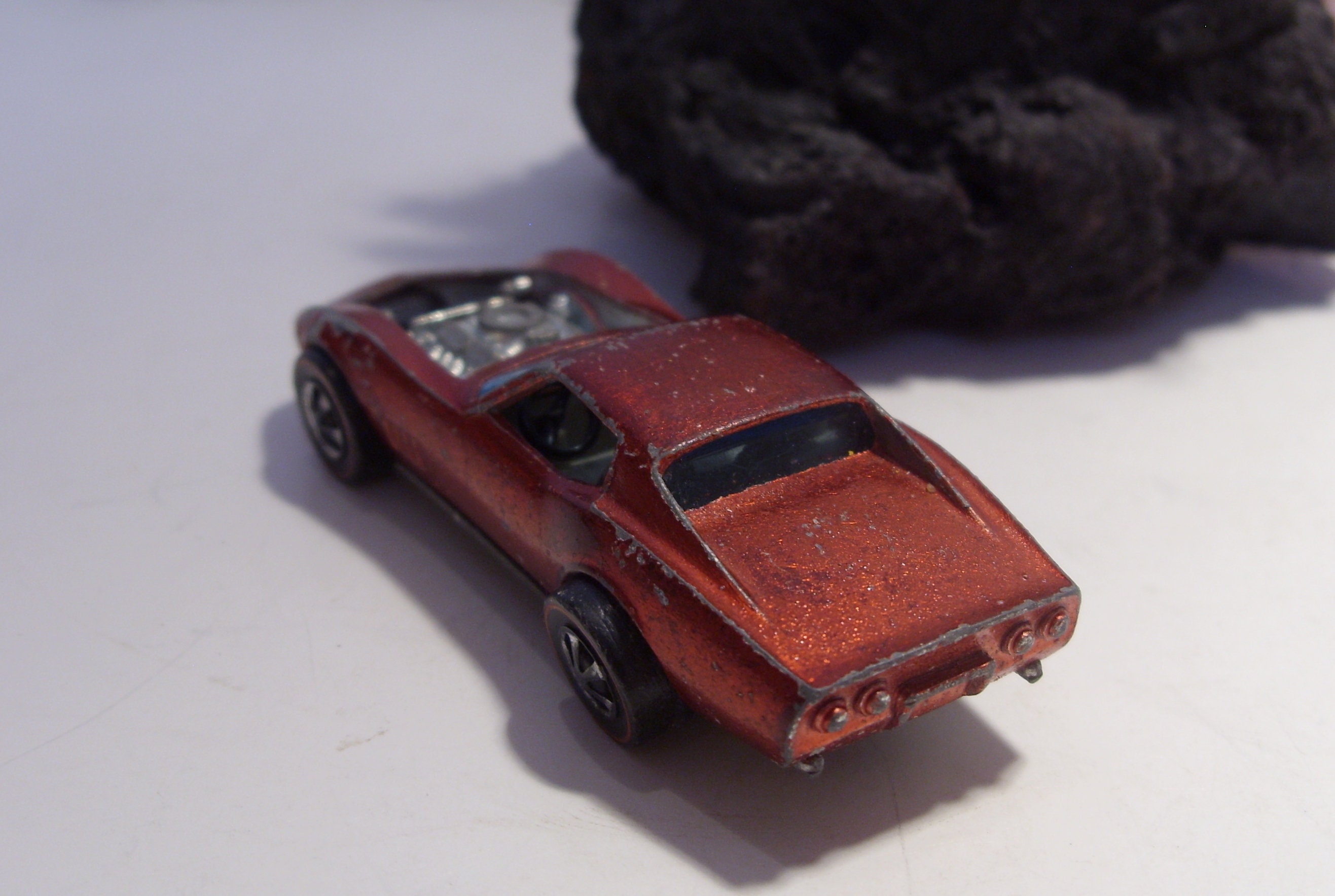 Vintage 1967 Hot Wheels Corvette: Red Line Wheels, Hong Kong