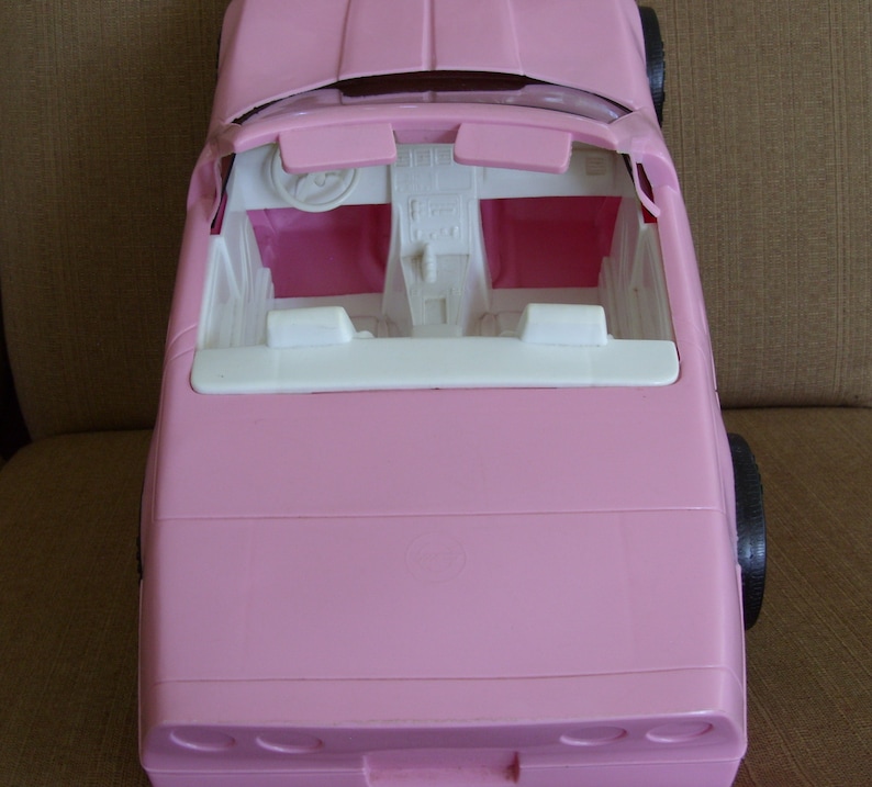 Pink Corvette Vintage Toy Car Barbie Doll Size American Etsy