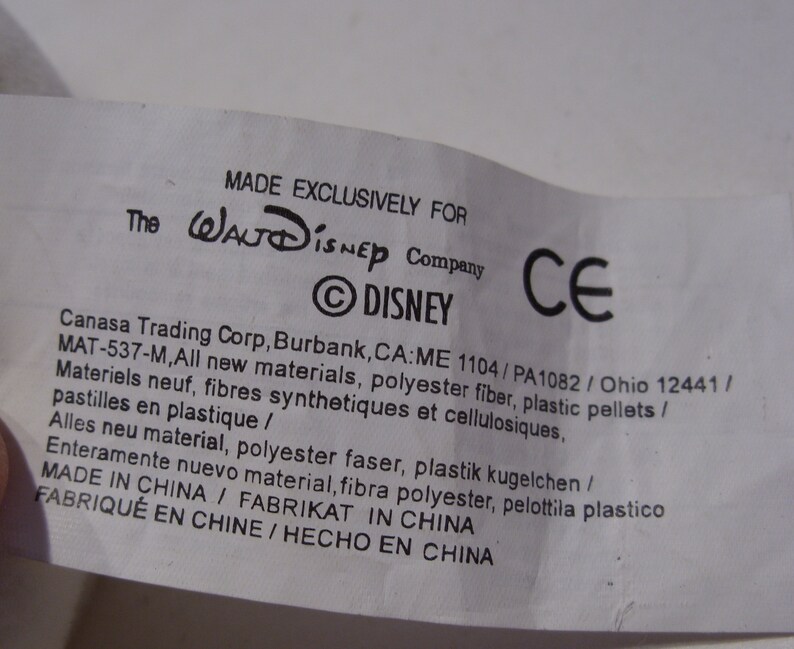 Donald Duck Bean Bag Plush Stuffed Toy Vintage Walt Disney Etsy