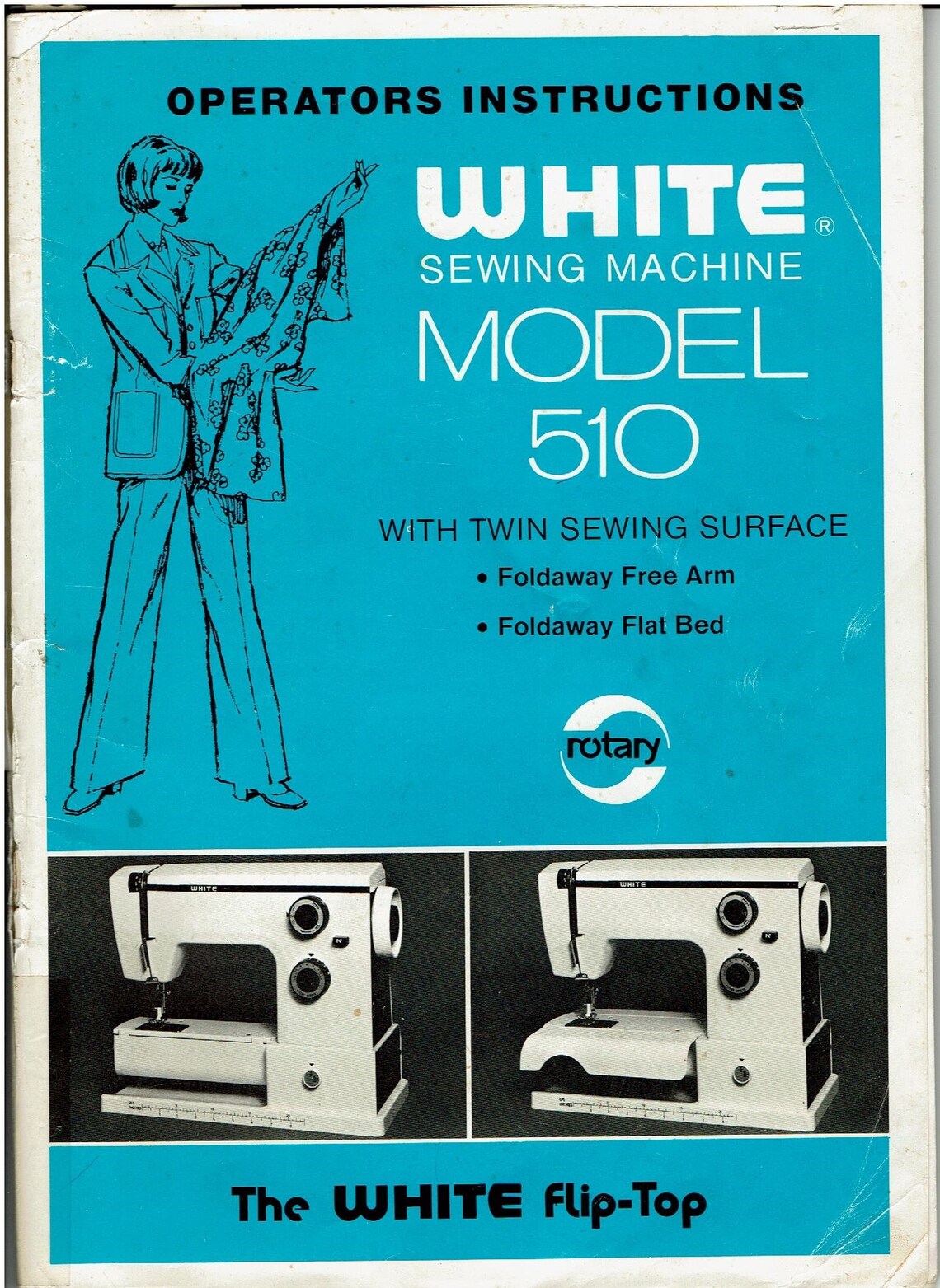 White Model 510 Sewing Machine Manual With Supplement PDF - Etsy