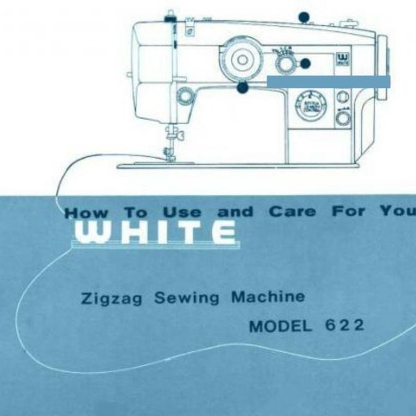White Sewing Machine Etsy