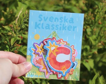 Swedish classics - sticker bundle, vinyl stickers