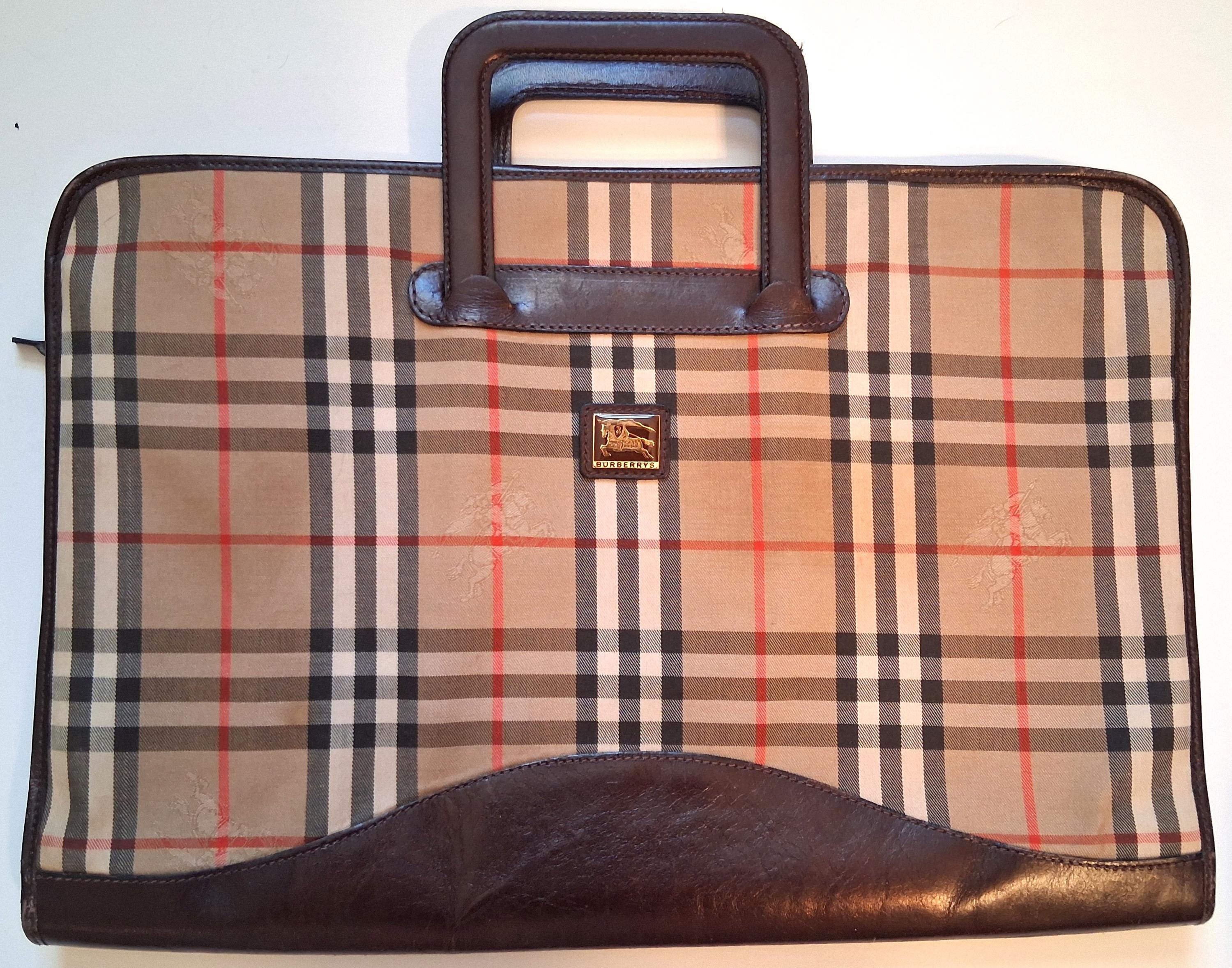 Burberry Briefcase - Etsy