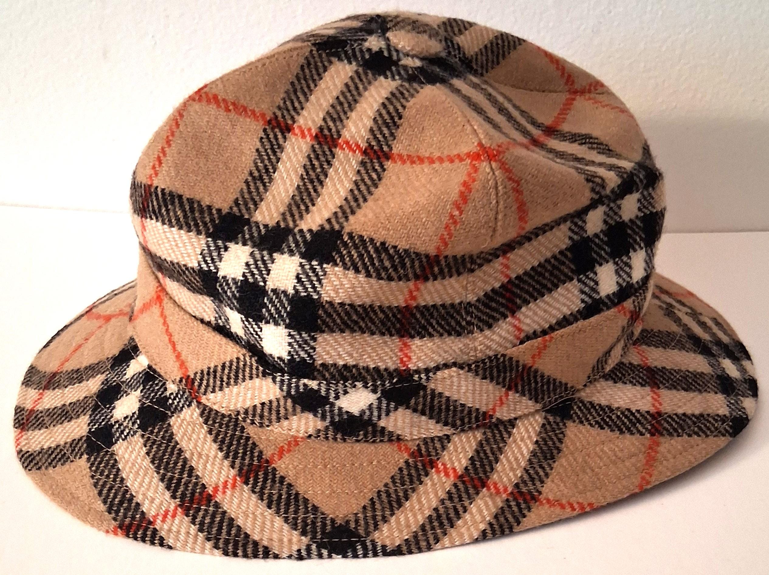 Burberry Bucket Hat - Etsy