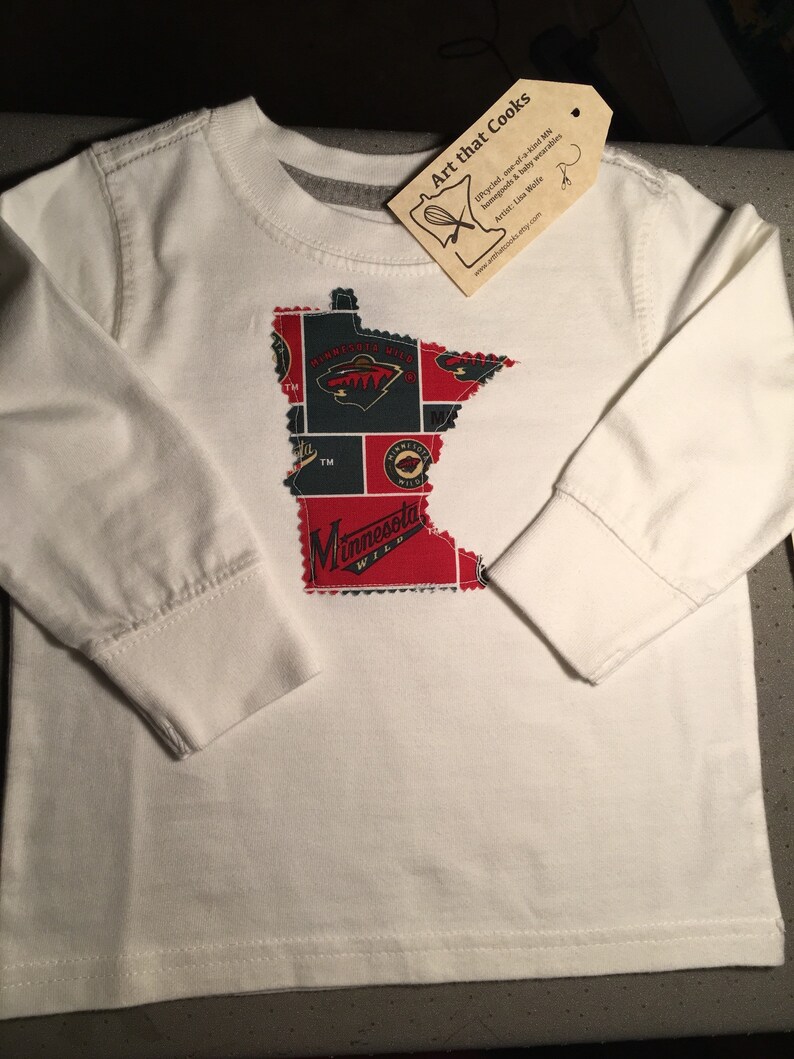 mn wild t shirt