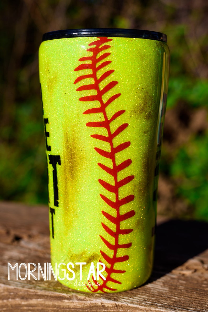 Rub Some Dirt On It Softball or Baseball Tumbler Stainless | Etsy