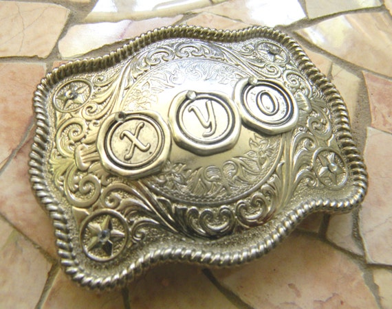 Initial "L" Letter Belt Buckle Alphabet Monogram Multiple Styles Cowgirl Western Initial "L" Letter Belt Buckle Alphabet Monogram Multiple Styles Cowgirl Western