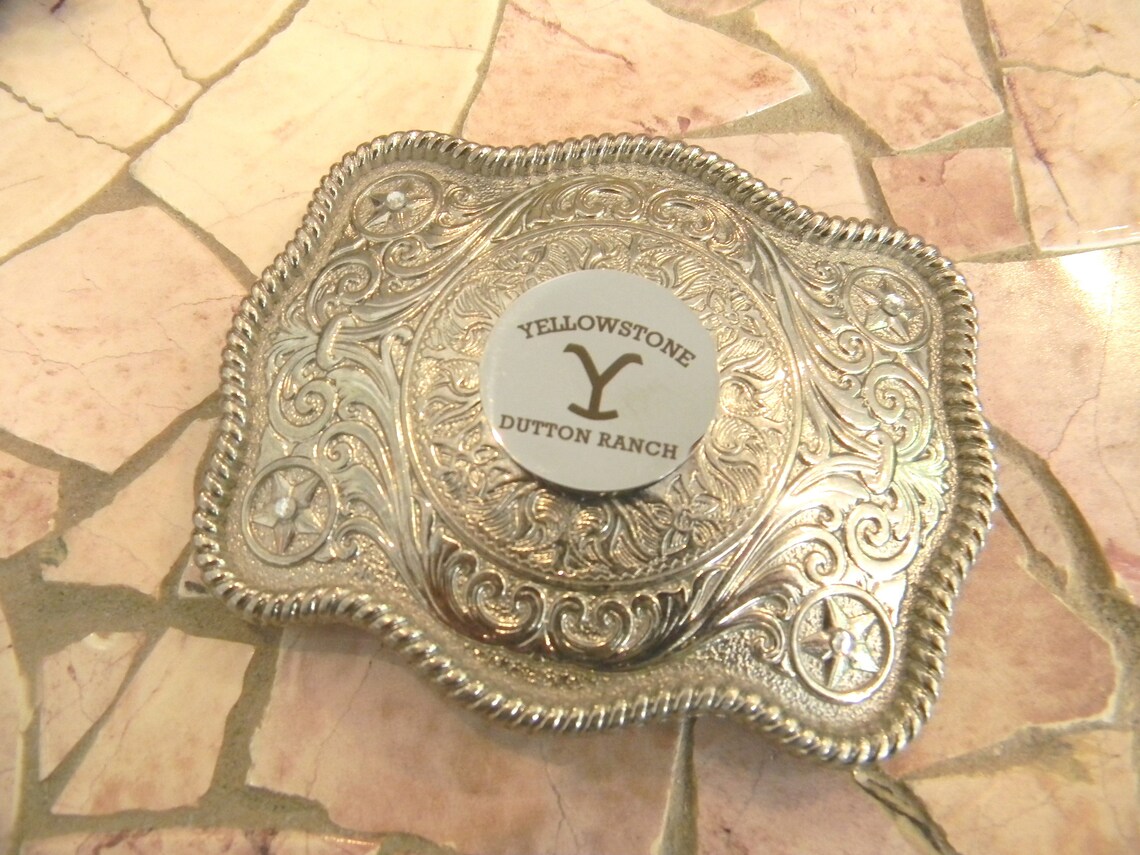Yellowstone Dutton Ranch Belt Buckle Beth Dutton Rip Etsy