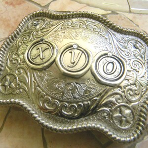 Initial "L" Letter Belt Buckle Alphabet Monogram Multiple Styles Cowgirl Western Initial "L" Letter Belt Buckle Alphabet Monogram Multiple Styles Cowgirl Western