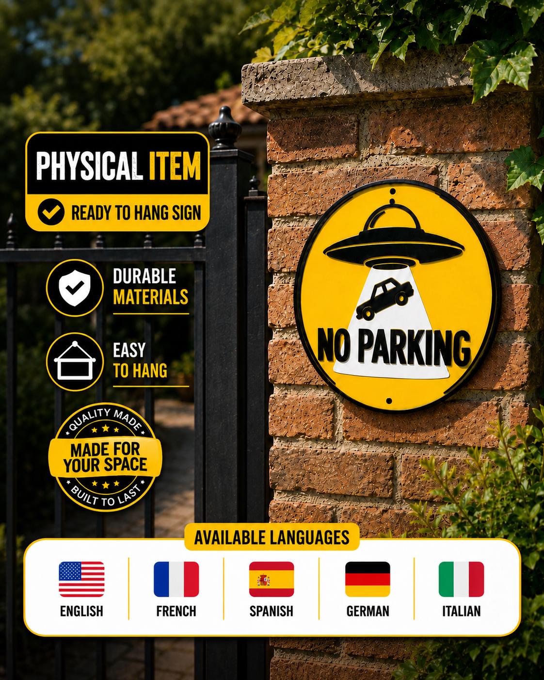 Funny No Parking Signs - Etsy