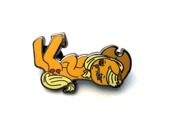 Apple Dabs Pin - Applejack Pin - My Little Pony Pin - Lapel Pin - My Little Pony Hat Pin - Dabs Hat Pin - Electrik Graffiti Pin