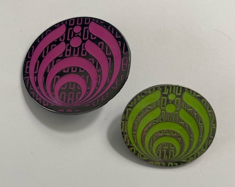 808 Bassdrop Pin - Bassnectar Hat Pin - 808 Festival Pin - EDM Accessory - Rave Gear