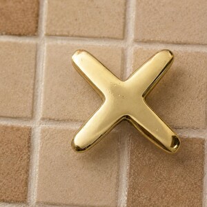 Solid Brass Star Faucet Handles, Cross Faucet Handles, Replacement Tap Handles, Bathroom Kitchen Faucet Hardware, Brass Knobs