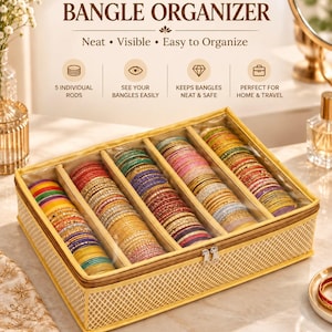 Bracelet storage organizer
