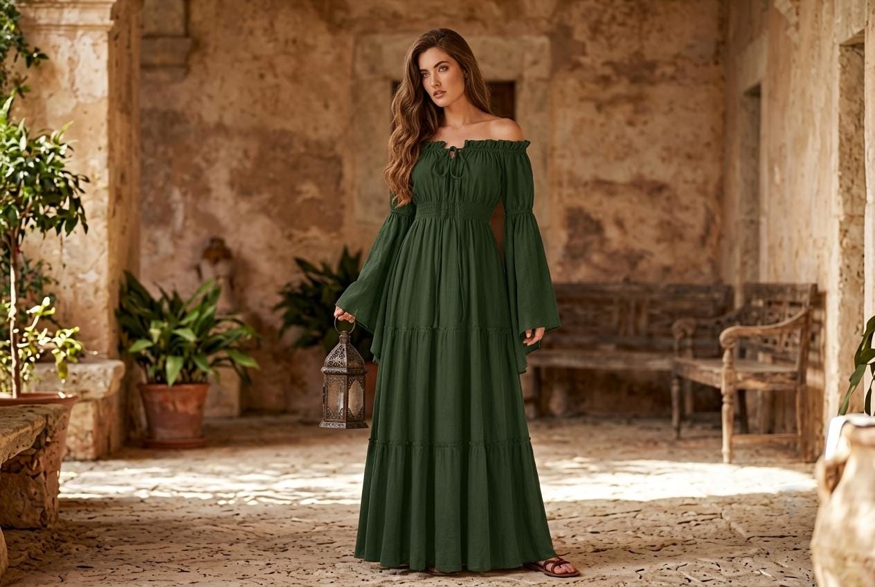 Boho Witch Dress