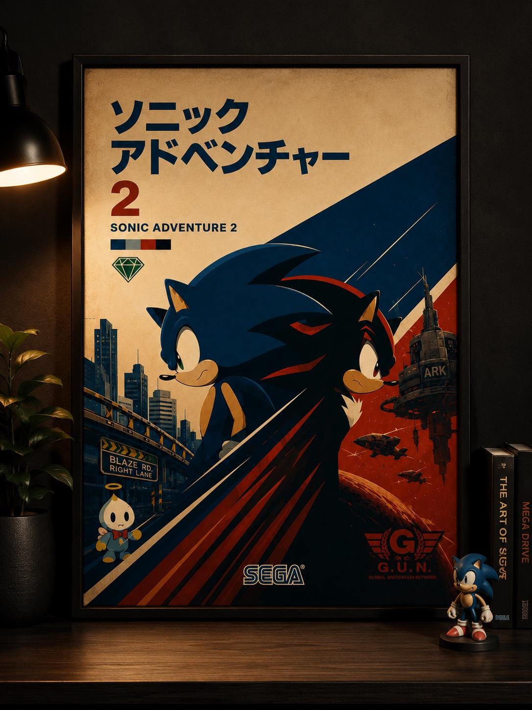 Sonic Adventure 2 Print - Etsy