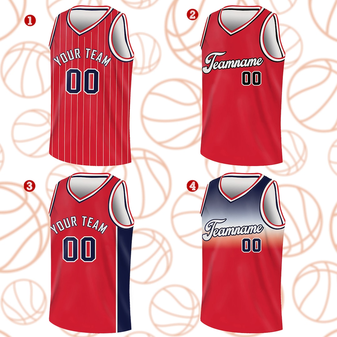 Custom Basketball Jersey Team Name & Number, Basketball Jersey Team