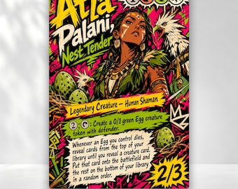 Atla Palani, Nest Tender MTG Custom Proxies Cards