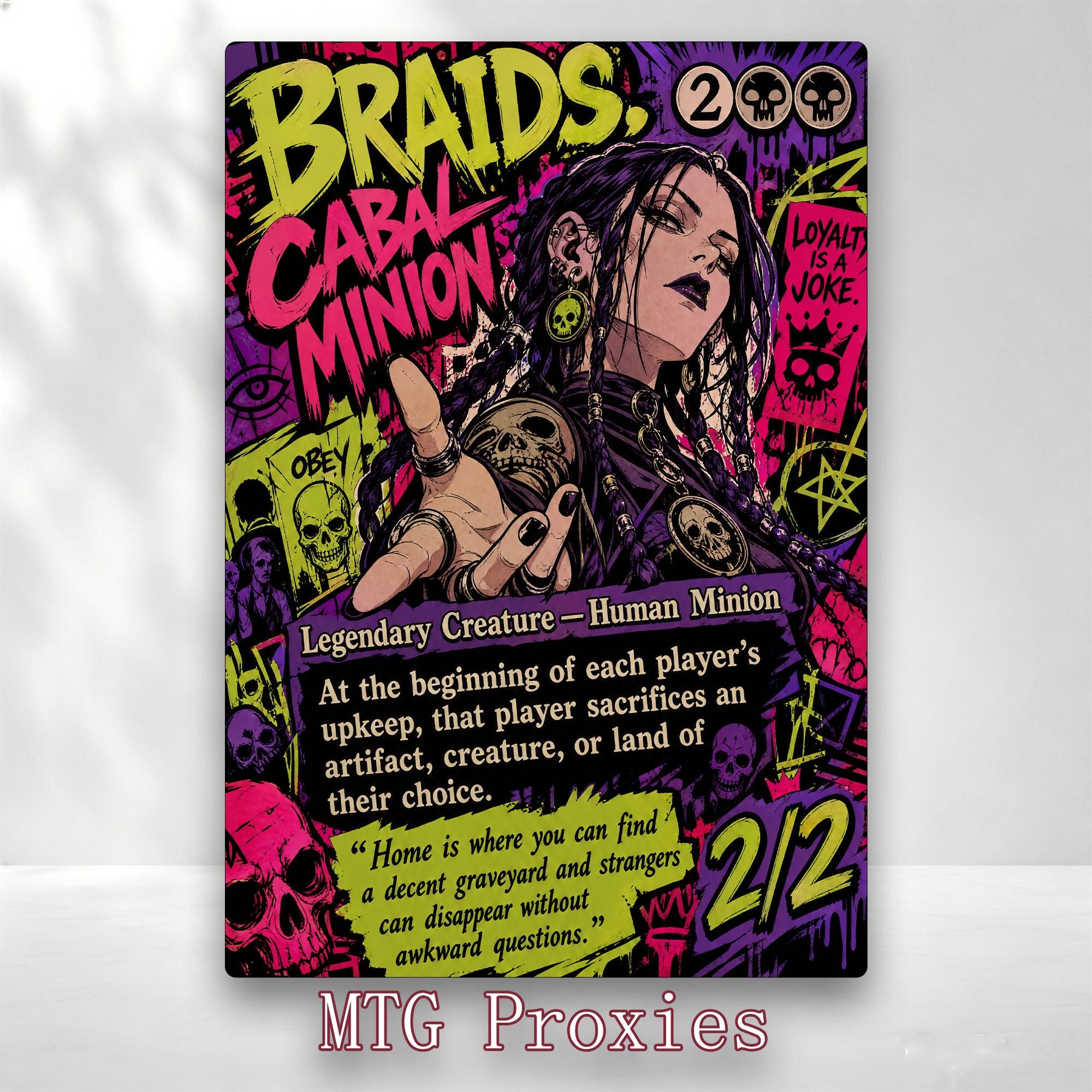 Mtg Braids Proxy - Etsy