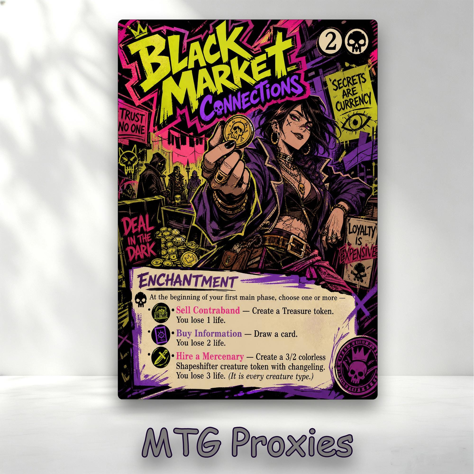 Black Market Connections Mtg - Etsy