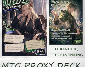 Thranduil, der Elbenkönig Husbandoo MTG Custom Proxies Deck
