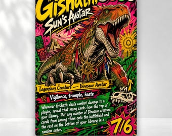Gishath, Avatar du Soleil - Cartes Proxies Personnalisées MTG
