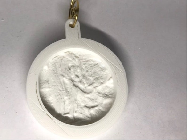 Nestor the long eared donkey Christmas Lithophane Ornament Needs light for image to show image 4